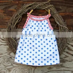 (CS832#white)girl Summer Outfit 2pc Short Sets With Polka Dot Printing Woven Short Sets thumbnail-2
