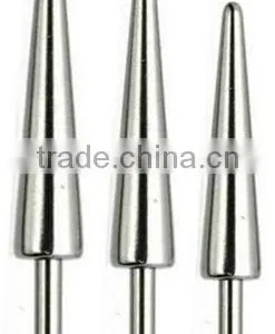 316L Steel Long Cone Spike Labret thumbnail-1