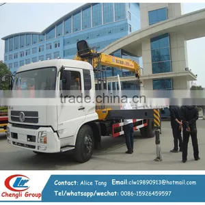 6 Tons Truck Crane Log Truck With Crane thumbnail-1