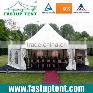 Luxury Hexagonal Pagoda Tent With Glass Wall thumbnail-4