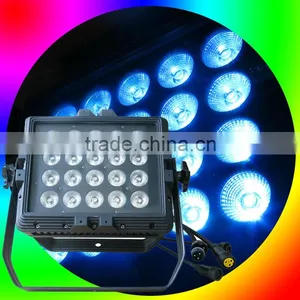 IP65 Led Stage Wall Wash Par Light 20x15w RGBWA5in1 LED Dmx512 Control Par Light thumbnail-1