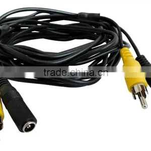CA-C005, Extension Car Camera Cable DC + RCA Jack Plug thumbnail-1