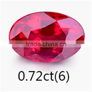 1ct Natural Pigeon Blood Gemstone Loose Stone Ring Face thumbnail-3