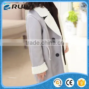 High Quality Baby Girl Faux Fur Winter Coats thumbnail-4