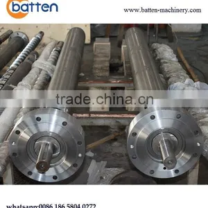 Single Bimetallic Extruder Screw and Barrel Factory for Plastic Machine thumbnail-2