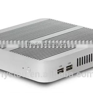 New Product Fanless Ubuntu Mini pc Windows i5 6200u Barebone Industrial Mini ITX Intel NUC thumbnail-3