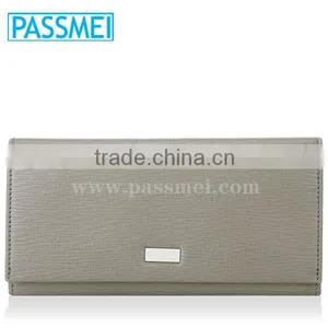 Most Polular Woman Pu Wallet,Leather Wallet With Embossed Logo thumbnail-1