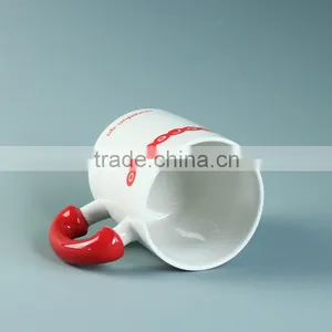 Hot White Mugs,wholesale Porcelain Mug,CSS Style thumbnail-4