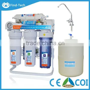 Household Undersink 75G RO Water Filter System / Reverse Osmosis Water Filter With Stand and Gauge Supplier's Choice thumbnail-2