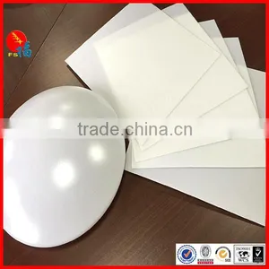 LED APET Plastic Matte White Plastic Diffuser Lampshade Round Diameter 350mm thumbnail-1