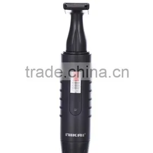 2 in 1 Cheap NIKAI Manual Mini Nose and Ear Hair Trimmer thumbnail-3