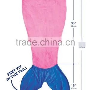 Wholesale Mermaid Tail Blanket For Children thumbnail-4