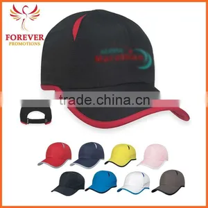 Hot Selling Fast Dry Lightweight Ployester Cap Hat With Sweatband thumbnail-1