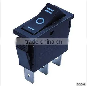 High Quality 16A/20A 250V/125V 3pin On-off-on Mini Electric Boats Rocker Switch thumbnail-1