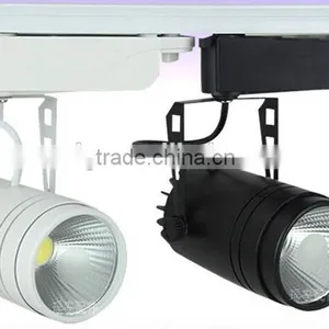 4 Wires 3 Phase Europe Standard 100degree Adjust Led Track Lighting 20w 30w (Competitve Price !) thumbnail-4