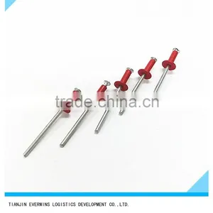 Red Color Countersunk Head Waterproof Aluminium Blind Rivet thumbnail-3