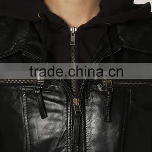 Brands Original Young Lady Red Leather Jacket thumbnail-6