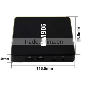 Cloudnetgo CM905 Android 5.1 tv Box Rk3368 2g/16g Octa Core tv Box S905 Android5.1 tv Box thumbnail-2