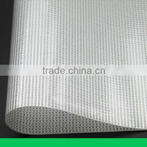 Flame-resistant,cold-resistant 200*300D PVC Transparent Mesh Fabric thumbnail-1