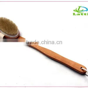 Unisex Professional Long Handle Wooden Bath Body Brush Quality Choice thumbnail-6