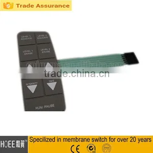 Waterproof Tactile Membrane Rubber Button Switch thumbnail-1