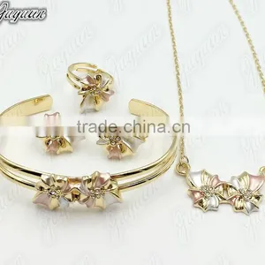 Juyuan Fashion 18K Gold Three Color Crystal,rhinestone Baby Set thumbnail-1