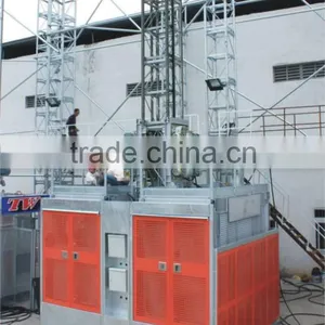BUILDING CONSTRUCTION HOIST SC100/100 WITH RACK AND MAST thumbnail-1