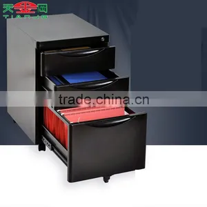 TJG Taiwan Large Movable Drawer Cabinet Type 3 Drawer Metal File Cabinet Wholesale Price thumbnail-5