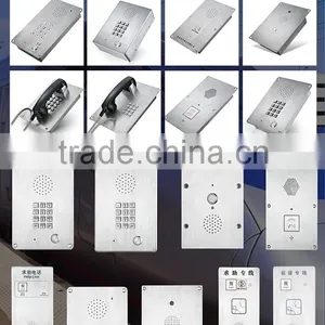 Stainless Steel KNZD-45 IP Door Phone Intercom System Elevator Telephone thumbnail-5