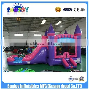 China Whosale Cheap Princess Inflatable Combo For US Market thumbnail-1