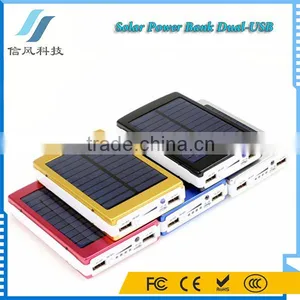 6000mAh Dual USB Solar Charger for Mobile Phone thumbnail-4