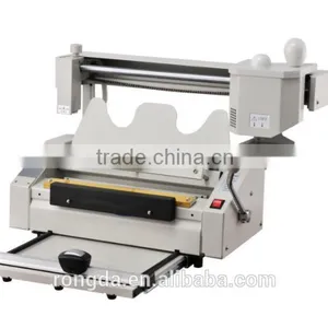 A3 Size Hard Cover Manual Glue Binding Machine thumbnail-2