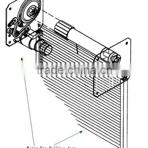 380V 800kgs FJJ Fireproof Rolling Door Operators thumbnail-6