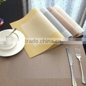 Can Pass PROP 65 Square Mdf Plastic Table Mat thumbnail-1