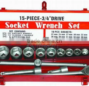 2015 Hot Sale-14pc 3/4Dr.Professional Socekt Tool Kit,Hand Tool Kit,Household Tool Kit thumbnail-1