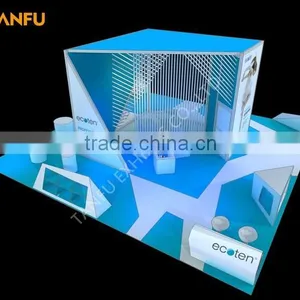 TANFU 10mx10m Large Trade Show Exhibition Display Booth thumbnail-5