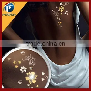 Gold and Silver Tattoo Stickers thumbnail-3