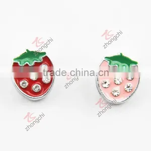 Zinc Alloy Material Strawberry Bracelet Charm (JP08) thumbnail-2