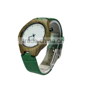 New! 2016 Japan Movt Quartz Watches Ladies Wholesale Wood Watch thumbnail-2