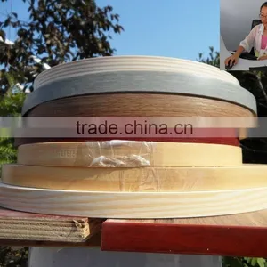 0.03mm Wood Grain Color PVC Edge Banding for Furniture thumbnail-1