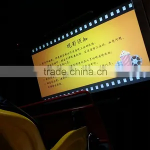2016DUBAI Entertainment Amusement Leisure Show 5D 7D Cinema Equipment,5D 7D Simulator With Interavtive Movie and Gun Shooting thumbnail-3