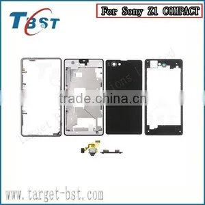 Cheap High Quality Complete Housing for Sony Xperia Z1 Compact D5503 , Full Housing For Sony Xperia Z1 Compact D55 Housing Cover thumbnail-1