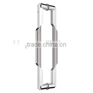Economic Price Stainless Steel Glass Door Handle With Square Shape thumbnail-1