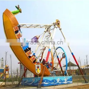 Amusement Rides Pirate Ship Swing Viking Boat Rides for Sale thumbnail-1