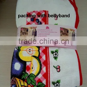 90gram Terry Cotton Towel With Pigment Printing Waist Apron in Roll thumbnail-4