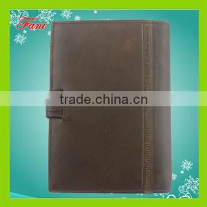 Genuine Leather Long Wallet Men thumbnail-1