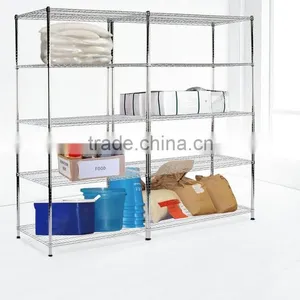 Steel Chrome Shelving Multipurpose Storage System thumbnail-3