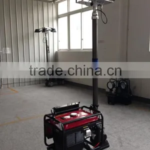 Silent Mobile Light Tower With Sound-proof Generator thumbnail-2