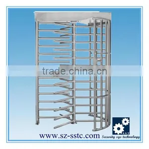 RFID High Security Full High Turnstile/turnstyle Gate, Fingerprint Access Control Turnstile thumbnail-1