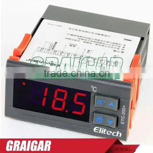 NEW Thermostat ETC-200+,overtemperature Alarm, Cooling and Heating Function Model, Frost Regularly thumbnail-1
